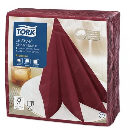 Салфетки Tork Linstyle, цв.черный, 50шт, 4F