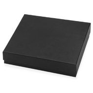 Коробка подарочная под блокнот, ручку и флешку "Smooth L" блокнот 21,3*14,3*1,5 см, флешка, 5,5*9 *3* 8 см картон, синий