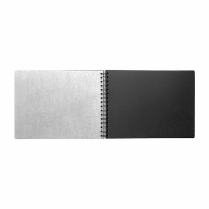 Скетчбук для пастели "GrafArt" с калькой, 270 г/м2, А4, 20 л., черный