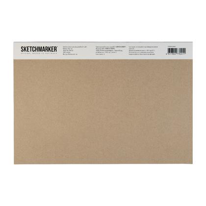 Блок бумаги для акварели "Sketchmarker" 100% хлопок, 21*31 см, 300 г/м2, 10 л., мелкозернистая