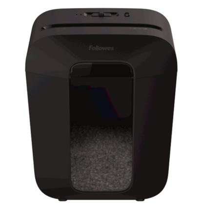 Уничтожитель Fellowes® PowerShred® LX41, DIN P-4, 4х12мм, 8лст., 17лтр.,уничт.: скобы,скр., пл.карты,