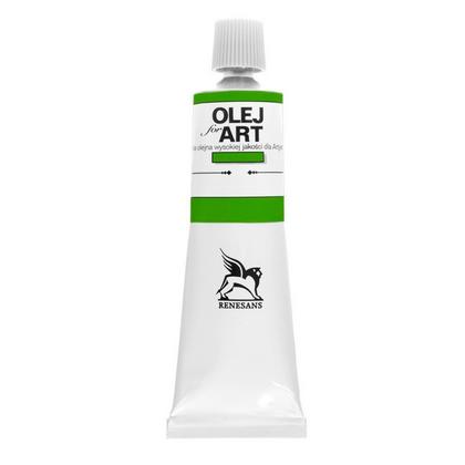 Краски масляные "Oils for art" 37 зеленый циннобер темный, 60 мл., туба