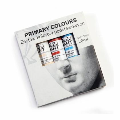 Краски масляные "Oils for art" набор 5 цв., 20 мл., тубы