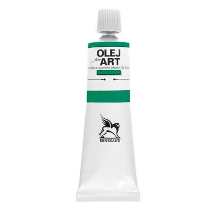 Краски масляные "Oils for art" 39 зелень перманентная, 60 мл., туба