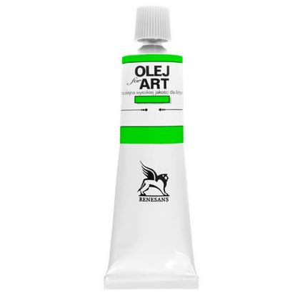 Краски масляные "Oils for art" 36 зеленый циннобер светлый, 60 мл., туба