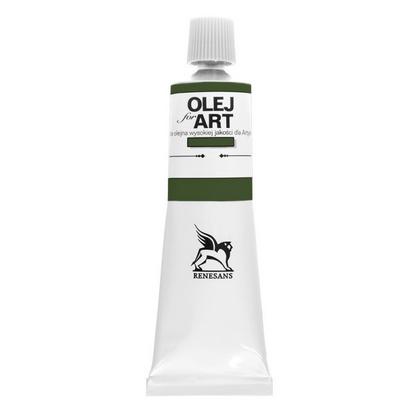 Краски масляные "Oils for art" 42 зеленый золотистый, 60 мл., туба