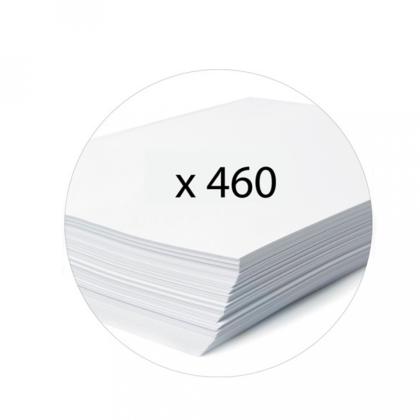 Папка регистратор А4+, ПВХ, 50 мм. "Exacompta" бордовый