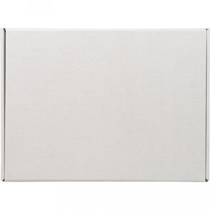 Коробка подарочная (ящик) "Zand XL" 34,5*25,4*10,2  см, самосборная, картон, белый