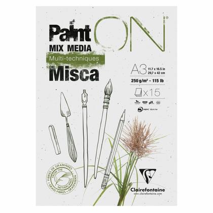 Блок-склейка "Paint`On" A3, 250г/м2, 15л Misca