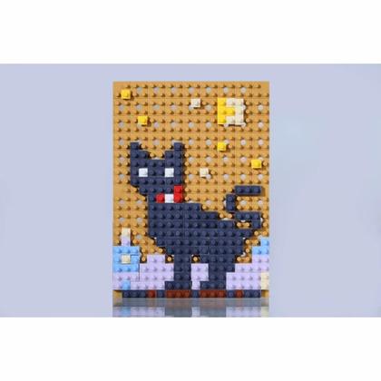 Ластик "KESHI-BLO Dot Art Kit Black Cat", блистер