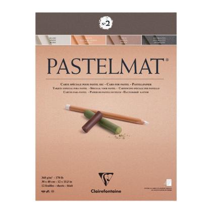 Блок бумаги для пастели "Pastelmat" 4 оттенка,30x40см, 360 г, 12л., №2