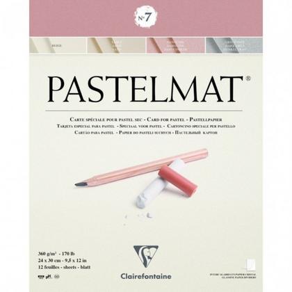 Блок бумаги для пастели "Pastelmat" 4 оттенка,24x30см, 360 г, 12л., №7