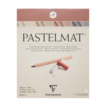 Блок бумаги для пастели "Pastelmat" 4 оттенка,24x30см, 360 г, 12л., №7