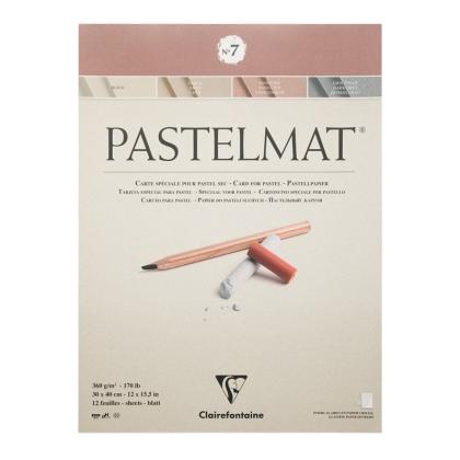 Блок бумаги для пастели "Pastelmat" 4 оттенка,30x40см, 360 г, 12л., №7
