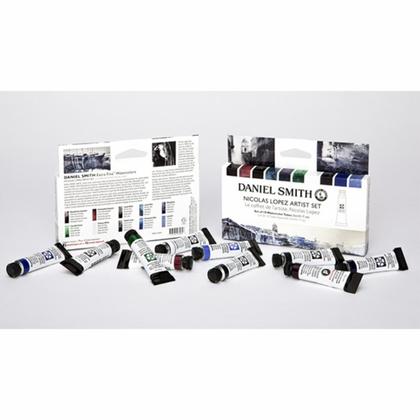 Краски акварельные Daniel Smith Nicolas Lopez Master Artist Set набор 10 цветов, 5мл., тубы