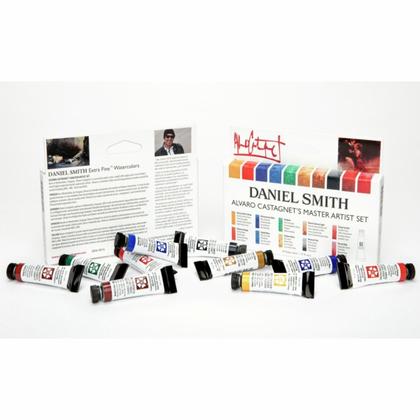 Краски акварельные Daniel Smith Alvaro Castagnet Master Artist Set набор 10 цветов, 5мл., тубы