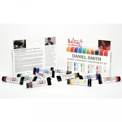 Краски акварельные Daniel Smith Alvaro Castagnet Master Artist Set набор 10 цветов, 5мл., тубы