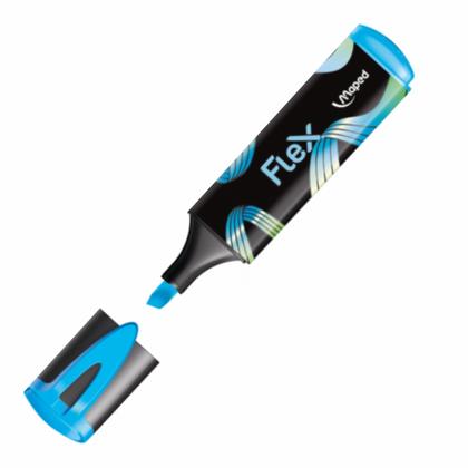 Маркер текстовый "Fluo Flex" оранжевый
