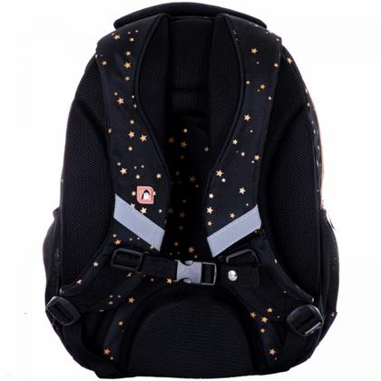 Рюкзак детский "Head Golden Effect Classy Rose Gold" полиэстер., уплот. спинка, розовый/золотой