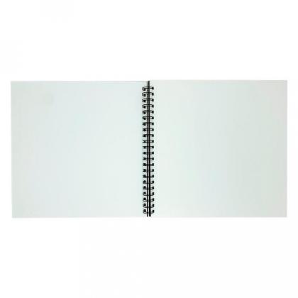 Скетчбук "Aquarelle" 29,5*29,5, 200г/м2, 30л, спираль, черный