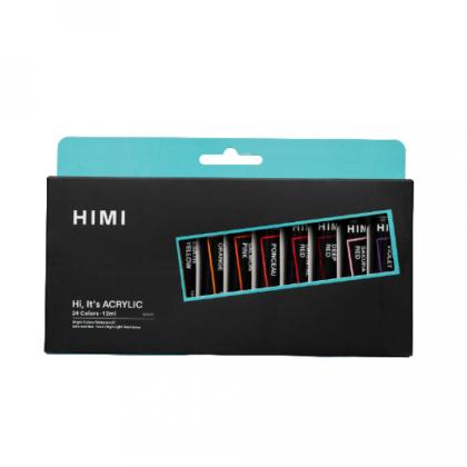 Краски акриловые "Himi.New vision" набор 18 цв., 12 мл., тубы