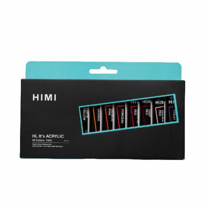 Краски акриловые "Himi.New vision" набор 12 цв., 12 мл., тубы