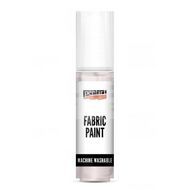 Краски д/текстиля "Pentart Fabric paint metallic" жемчужно-белый, 20 мл, банка