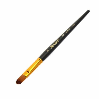 Кисть "Roubloff" имитация колонка, овальная, на короткой ручке №12