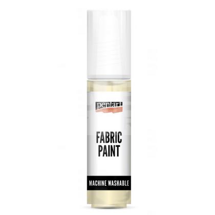 Краски д/текстиля "Pentart Fabric paint" ваниль, 20 мл, банка