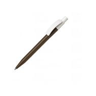 Ручка шарик/автомат "Pixel PX40 - MATT CB" 1,0 мм, пласт., коричневый/белый, стерж. синий