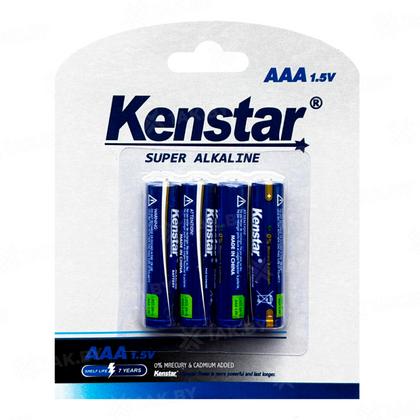 бат_гальв. эл-т щел. (алкал.) 1,5 V LR03/BL-4 (AAA) KenStar 4шт
