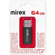 Карта памяти USB Flash 3.0 64 Gb UNIT BLACK, металл, Mirex