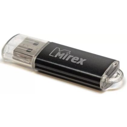 Карта памяти USB Flash 2.0 64GB FlashDrive Mirex UNIT BLACK