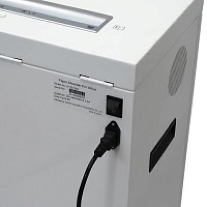 Уничтожитель Jinpex JP-T5315M (P-5, 2x10мм, до 15 листов, 45 литров, диски, карты, скобы, скрепки, непрерывный рц)