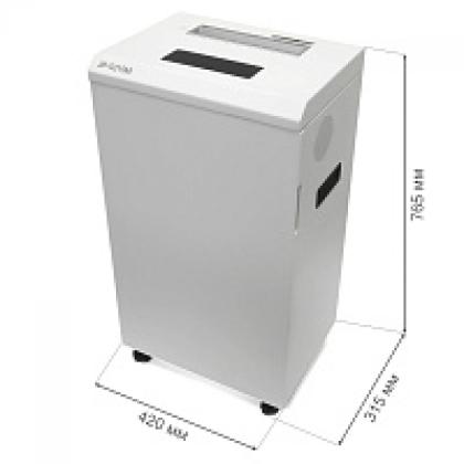 Уничтожитель Jinpex JP-T5315M (P-5, 2x10мм, до 15 листов, 45 литров, диски, карты, скобы, скрепки, непрерывный рц)