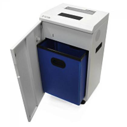 Уничтожитель Jinpex JP-T5315M (P-5, 2x10мм, до 15 листов, 45 литров, диски, карты, скобы, скрепки, непрерывный рц)
