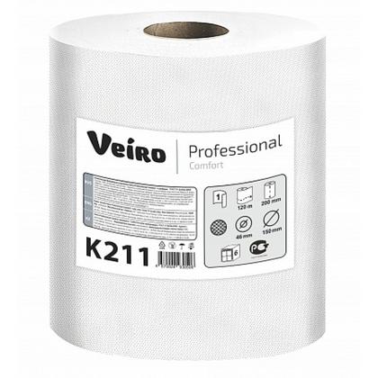Полотенца бумажные  Veiro Professional Comfort в рулонах, 1 слой, 150м