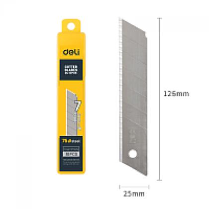 Лезвие Deli YS EDL-DP05 25 мм, сегментное, 10 шт