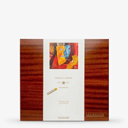 Пастель масляная "Sennelier" набор 120 шт., деревянный кейс