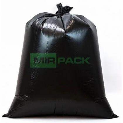 Мешки для мусора 180л 10шт/рулон ПВД Mirpack Стройка 70мкм 93*110см цв.черный
