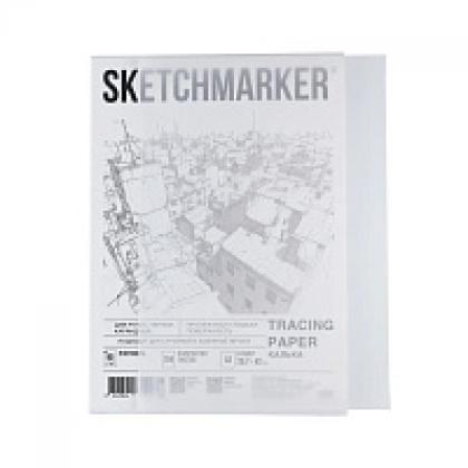 Калька "Sketchmarker" в папке, А4, 110 г/м, 100 л.