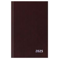 Ежедневник датир. А5 135*206 мм, 336 стр. "Бумвинил BG" тверд. обл. бумвинил., коричневый 2025