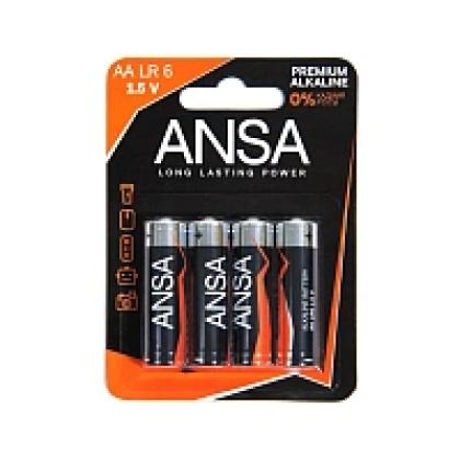 бат_гальв. эл-т щел. (алкал.) 1,5 V LR6/BL-4 (AA) ANSA 4шт