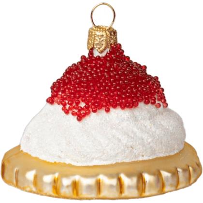 Украшение елочное "Crackers with Caviar" 6,5 см, стекло, ассорти