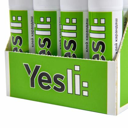 Клей карандаш "Yesli:" 21 г (12 шт.)