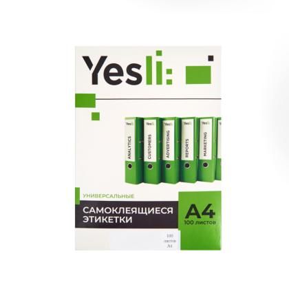 накл. 105х57  бел.   10/100 Yesli: