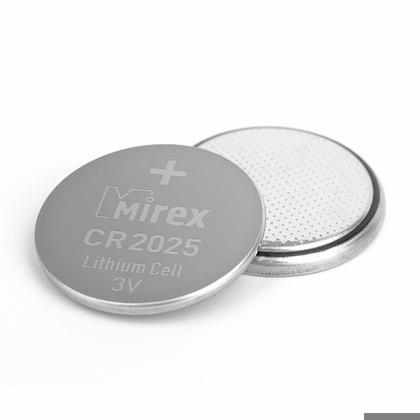 бат_гальв. литиевый дисковый 3 V  CR2025 Mirex (4шт)