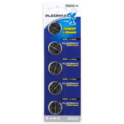 бат_гальв. литиевый дисковый 3 V  CR2016 PLEOMAX Samsung (5шт)