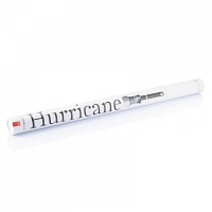 Зонт-трость автомат. 120 см, ручка прорезин. "Hurricane 27" противошторм., серый