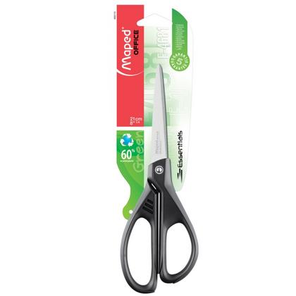 Ножницы 21 см "Essentials Green" черный -30